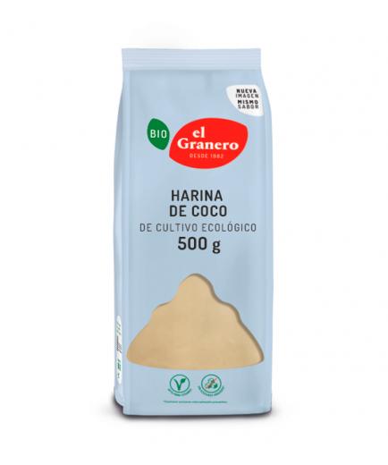 El Granero Integral - Harina de coco de cultivo ecológico 500g + 100g