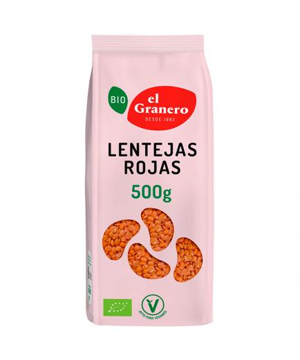 El Granero Integral - Bio Red Lentils 500gr