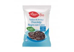 El Granero Integral - Rice pancakes with dark chocolate and coconut 33g