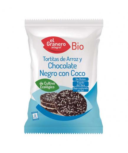 El Granero Integral - Rice pancakes with dark chocolate and coconut 33g