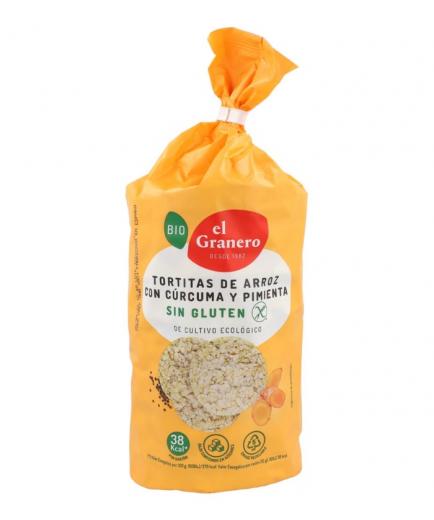 El Granero Integral - Rice Pancakes with Turmeric and Pepper 115gr