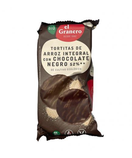 El Granero Integral - Tortitas de arroz integral con chocolate negro 52%