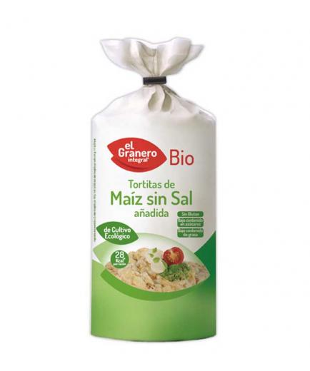 El Granero Integral - Tortitas de maíz sin sal añadida Bio 110g