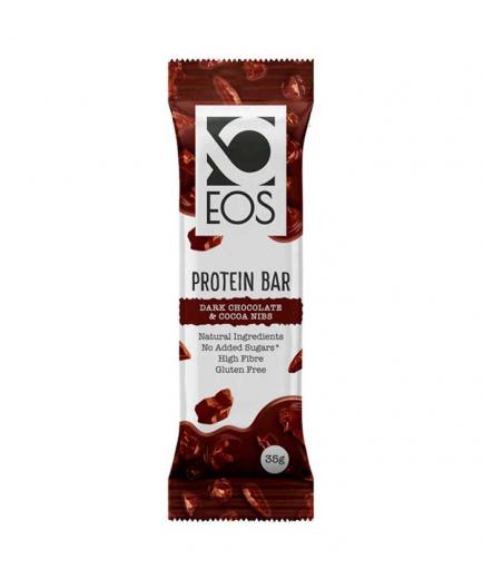 EOS nutrisolutions - Gluten-free protein bar 35g - Chocolate and cocoa nibs