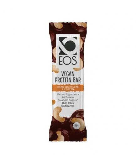 EOS nutrisolutions - Barrita proteica vegana 35g - Anacardo y chocolate negro