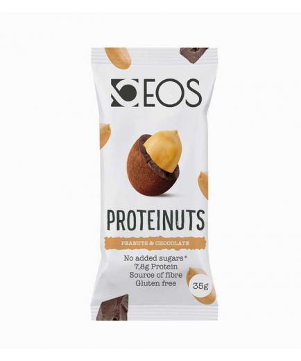 EOS nutrisolutions - Cacahuetes recubiertos de chocolate proteico Proteinuts 35g