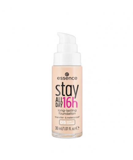 essence - Long-lasting make-up base Stay All Day 16h - 05: Soft Cream