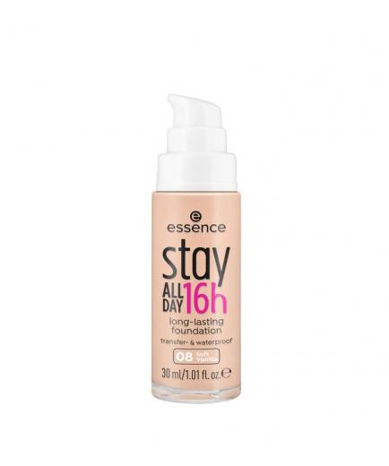 essence - Long-lasting make-up base Stay All Day 16h - 08: Soft Vanilla