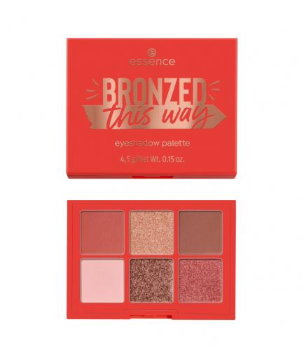 essence - Paleta de sombras de ojos -  Bronzed this way