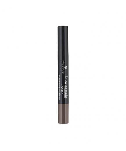 essence - Eyebrow pomade + brush - 03: Cool Brown