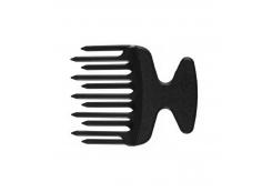Eurostil - Double prong hollowing comb 13cm
