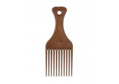 Eurostil - Medium wooden hollowing comb 11 teeth