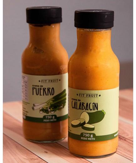 Fit fruit - Vegetable cream 750g - Courgette
