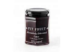 Fit fruit - Mermelada artesanal extra 345g - Ciruela roja