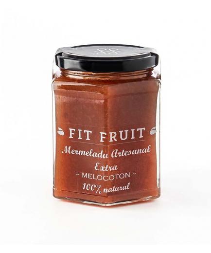 Fit fruit - Mermelada artesanal extra 345g - Melocotón