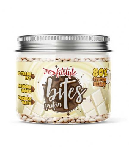 Fitstyle - Protein bites white chocolate protein balls 100g - White chocolate