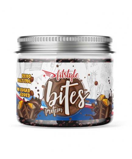 Fitstyle - Bolitas proteicas Protein Bites de chocolate con leche 100g - Barrita americana