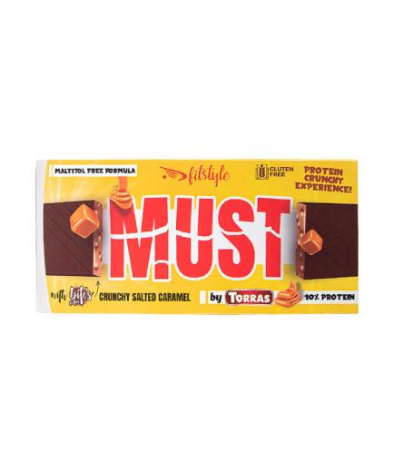 Fitstyle - Protein Chocolate Must 100g - Crunchy Salted Caramel