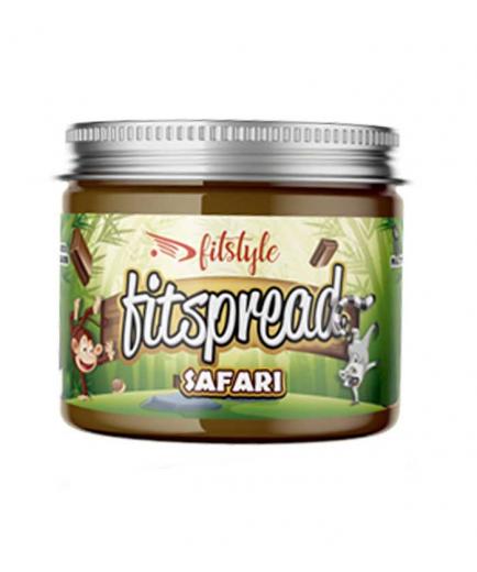 Fitstyle - Crema de avellanas con cacao y galleta Fitspread Safari 200g