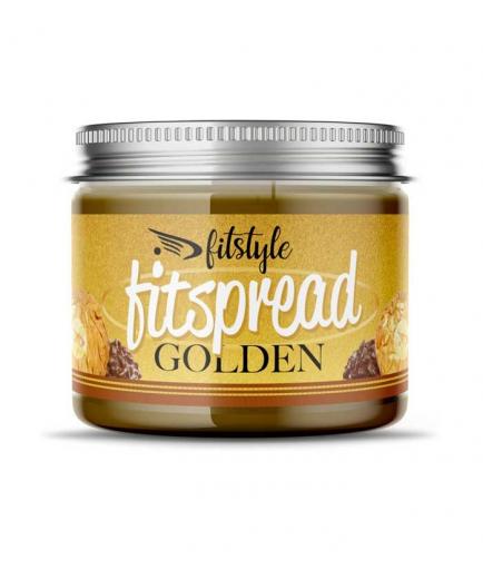 Fitstyle - Hazelnut and almond cream Fitspread Golden 200g - Bonbon