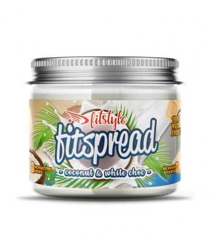Fitstyle - Crema de coco con chocolate blanco Fitspread 200g