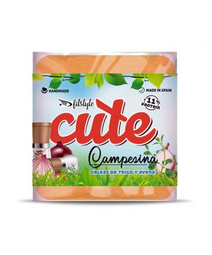 Fitstyle - Healthy Salted Wheat and Oat Wafers Cute 50g - Peasant