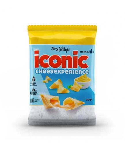 Fitstyle - iConic protein snack with rice flour and chickpea 30g - Filled with cream cheese