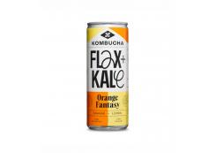 Flax and Kale - Kombucha Fermented Drink - Orange Fantasy