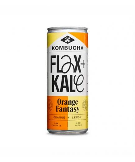 Flax and Kale - Kombucha bebida fermentada - Orange Fantasy
