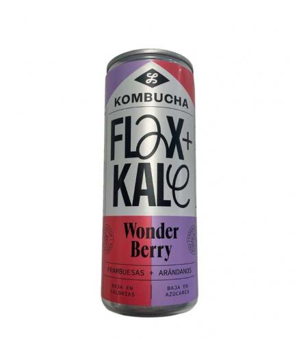 Flax and Kale - Kombucha bebida fermentada - Wonder Berry