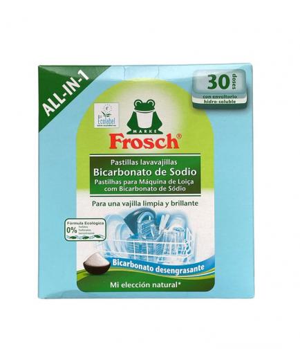 Frosch - Pastillas lavavajillas con Bicarbonato de Sodio 30 dosis