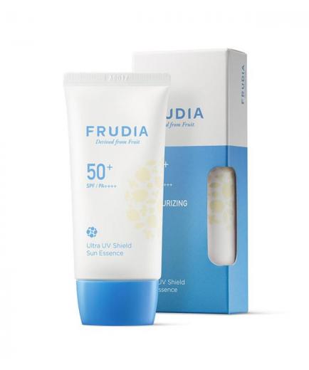 Frudia - Protector solar facial hidratante SPF50+ Ultra UV Shield Sun Essence