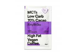 Funky Fat Foods - Dark Chocolate 70% Vegan Keto 50g - Coffee
