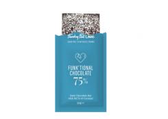 Funky Fat Foods - Chocolate negro 71% keto vegano 50g - Coco