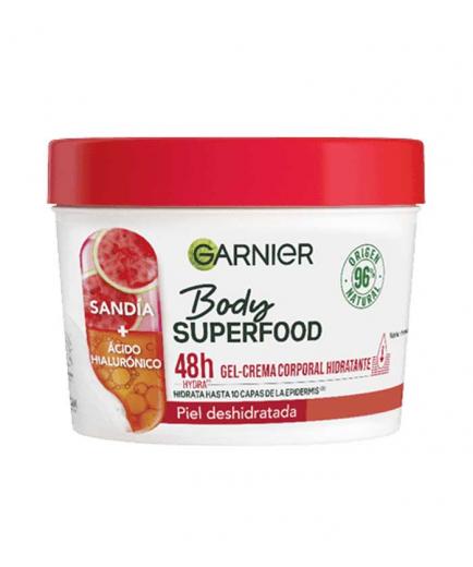 Garnier - Gel-crema corporal hidratante Body Superfood - Sandía: Piel deshidratada