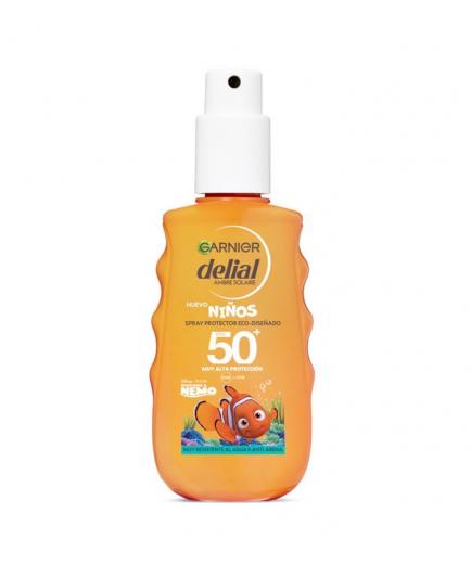 Garnier - Spray protector Eco-diseñado para niños Delial SPF50 - 150ml