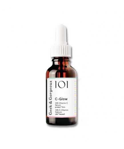 Geek & Gorgeous - 15% vitamin C serum C-Glow - Dull and/or blemished skin