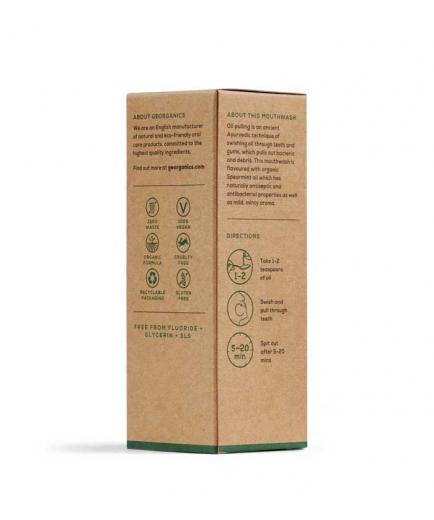 Georganics - Liquid Natural Mouthwash - Coconut and Mint Oil