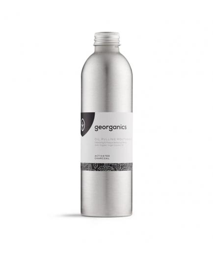Georganics - Enjuague bucal natural líquido - Carbón activo y aceite de coco