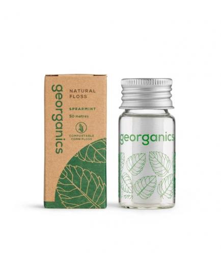 Georganics - Hilo dental - Menta verde