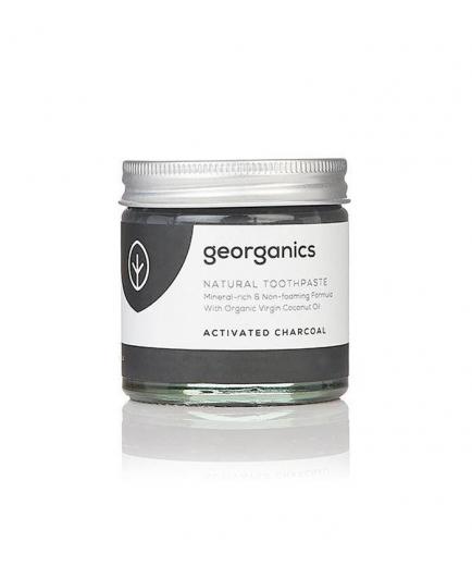 Georganics - Pasta de dientes natural en crema - Carbón activo