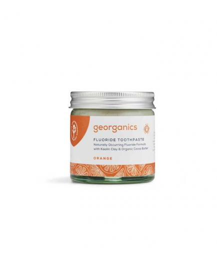 Georganics - Pasta de dientes natural con flúor - Naranja 60 ml