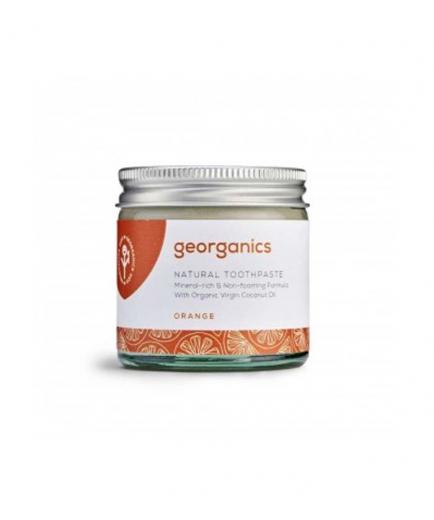 Georganics - Pasta de dientes natural en crema - Naranja