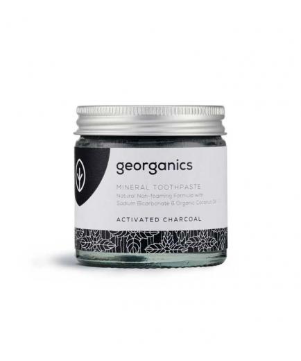 Georganics - Pasta de dientes natural en polvo - Carbón activo 120ml