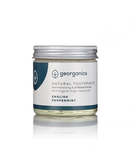 Georganics - Natural toothpaste in cream - English Peppermint