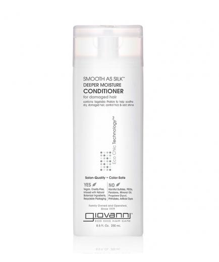 Giovanni - Acondicionador hidratación profunda - Smooth As Silk - Suave como la seda