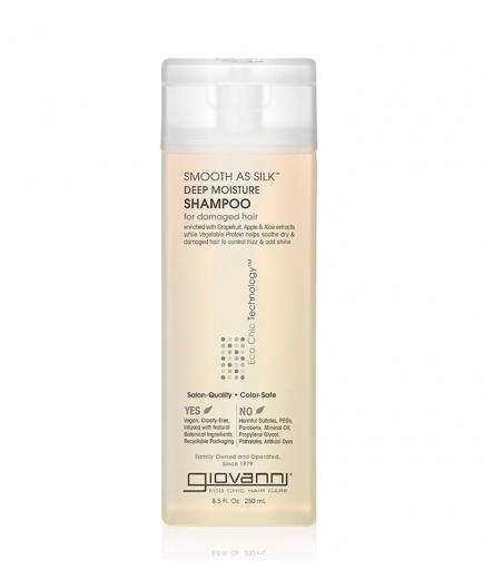 Giovanni - Champú hidratación profunda - Smooth As Silk - Suave como la seda