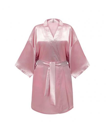 GLOV - Bata satén Kimono Style - Rosa