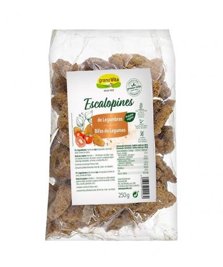 Granovita - Soy Scallops and textured legumes Gluten-free 250g