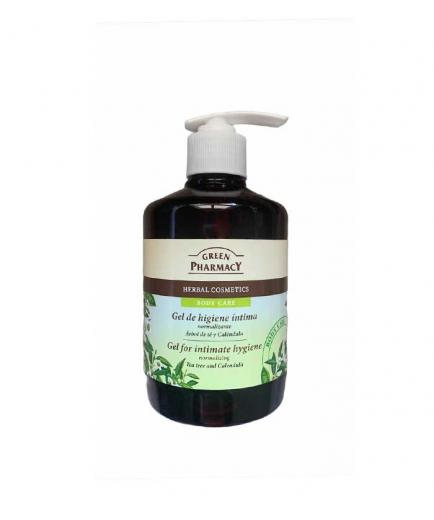 Green Pharmacy - Normalizing intimate hygiene gel - Tea tree and Calendula